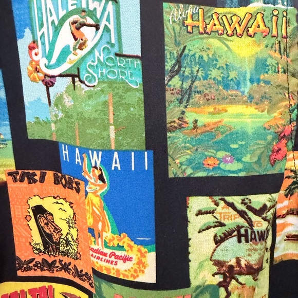 Denim & Flower Ricky Singh Hawaiin Men's Shirt - Picture 5 of 5